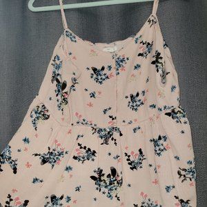 Maurices, Peplum, Pink tank, XL, FLowy